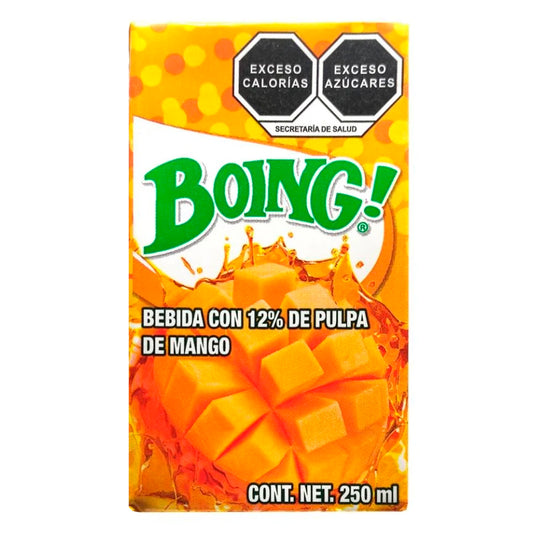 Jugo Boing Tetrapack Mango 250 MLL