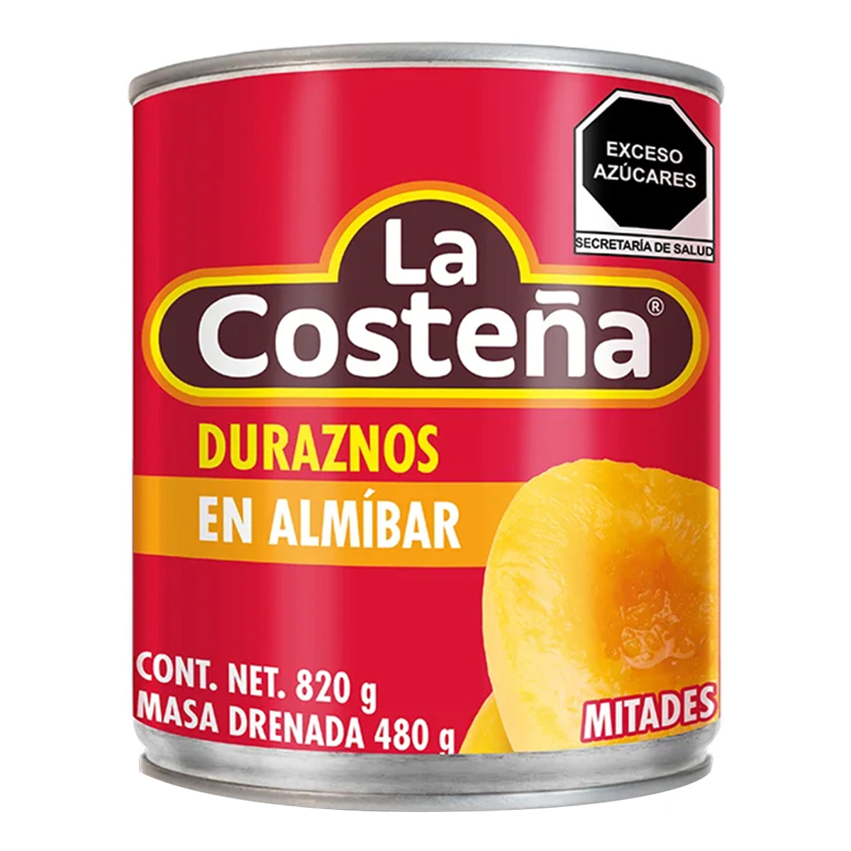 Durazno En Mitades La Costeña 820 GRS