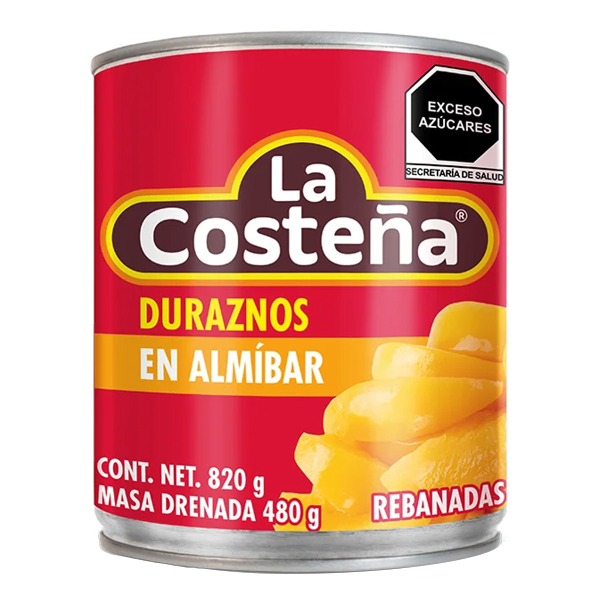 Durazno En Rebanadas La Costeña 820 GRS