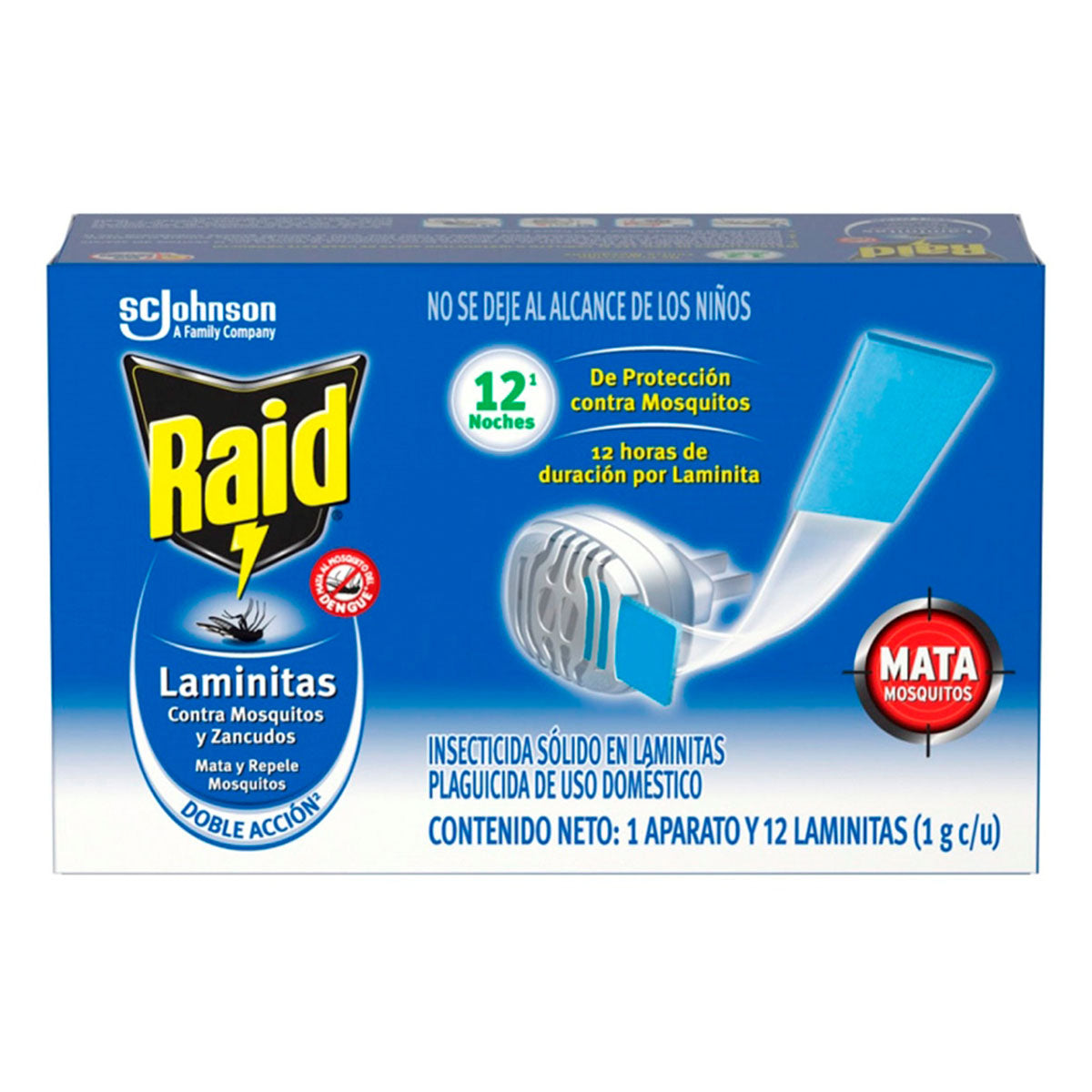 Raid Laminitas Aparato Eléctrico 12 PZS
