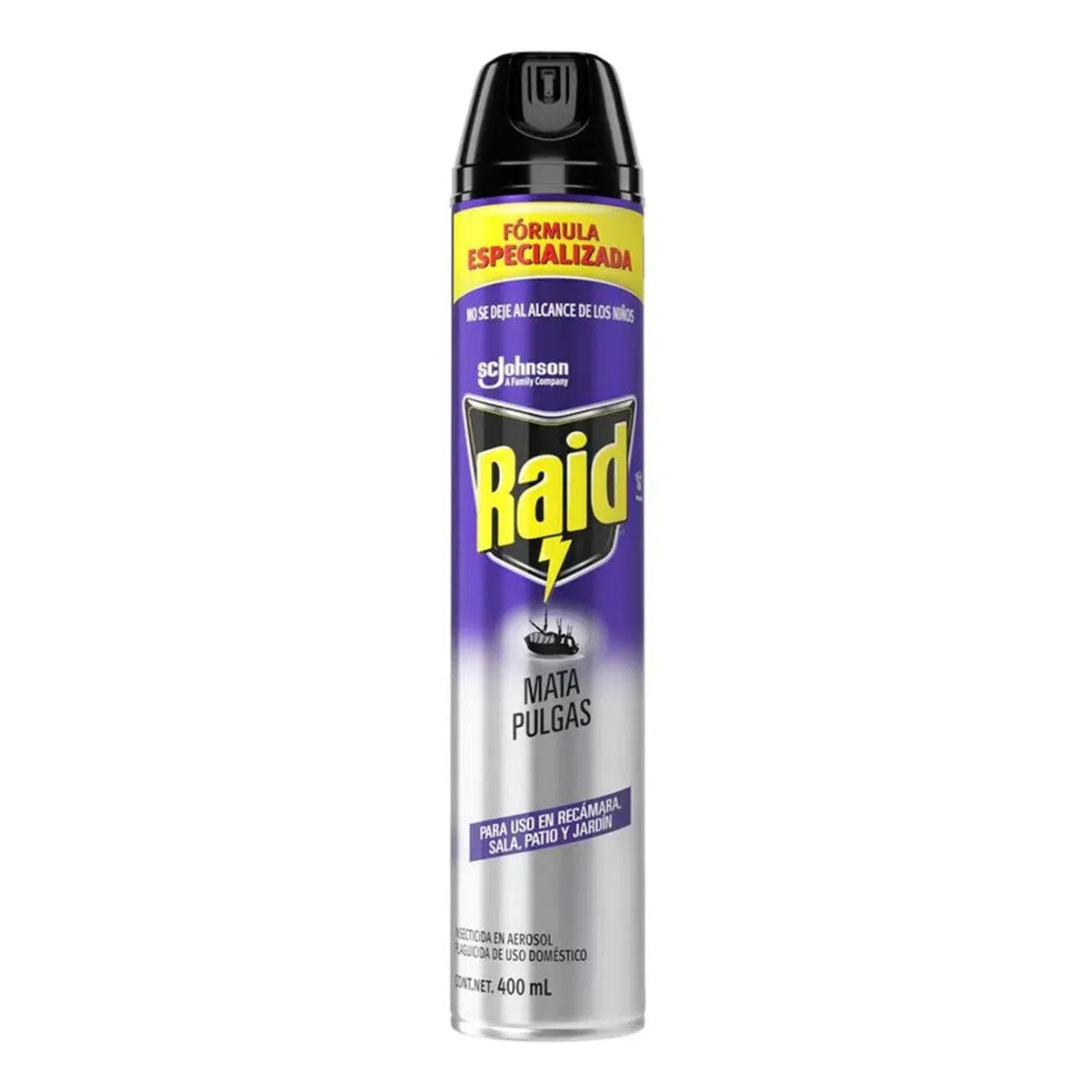 Insecticida Raid Mata Pulgas 400 MLL