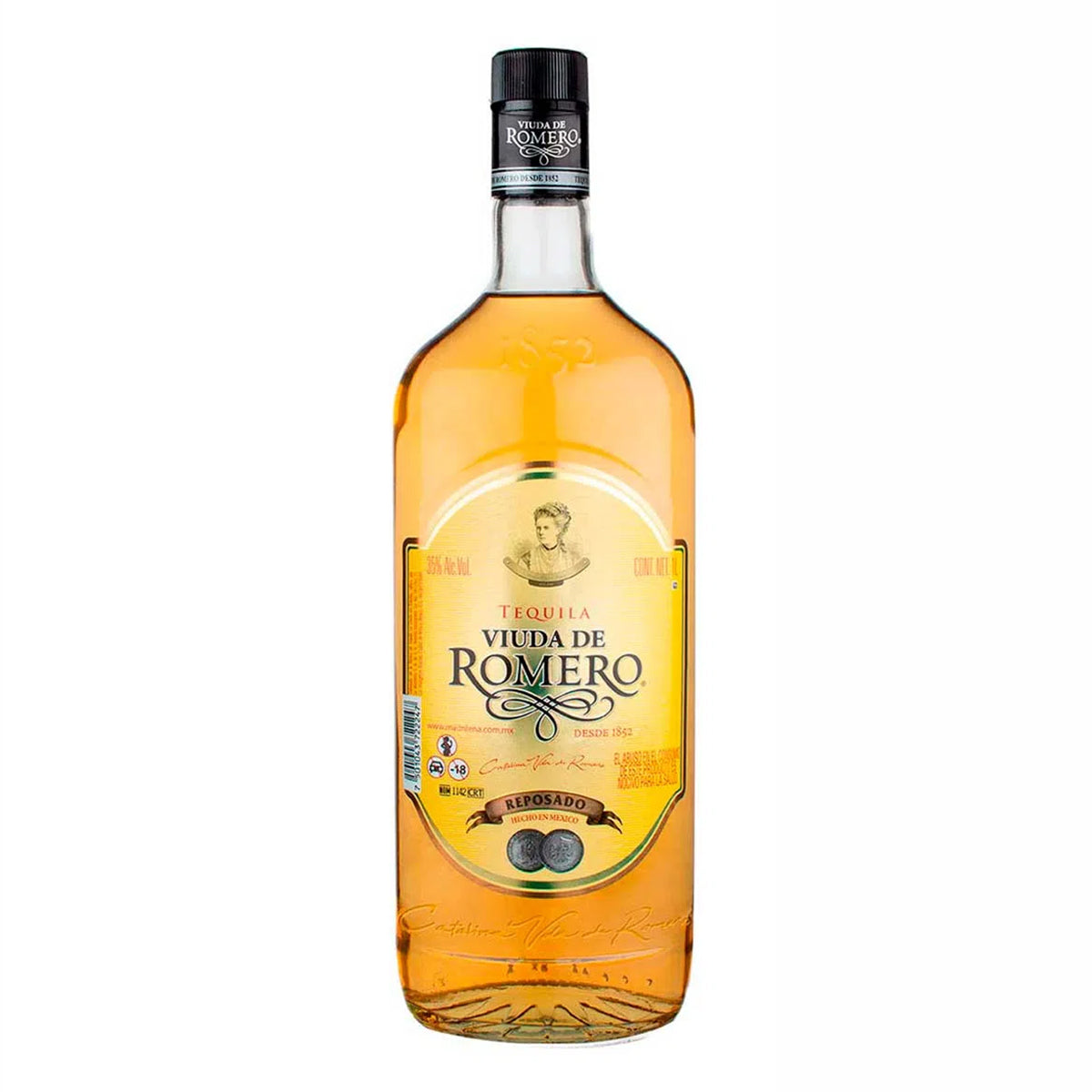 Tequila Viuda De Romero Reposado 1 LTS