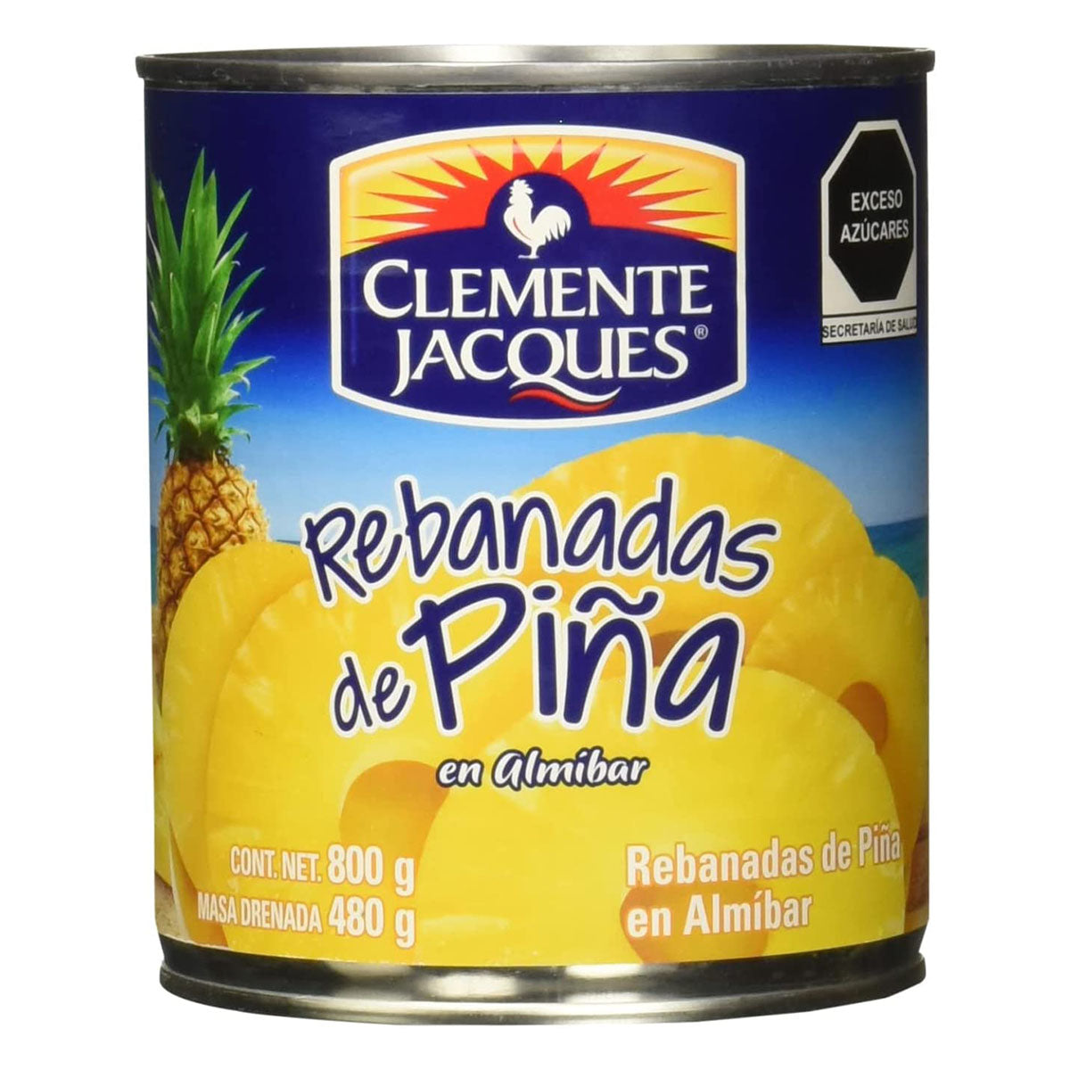 Piña En Rebanadas Clemente Jacques 800 GRS