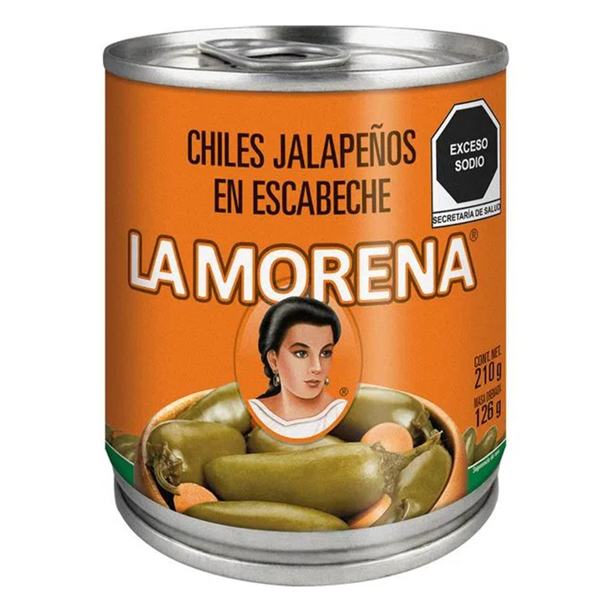 Chiles Jalapeños La Morena 210 GRS