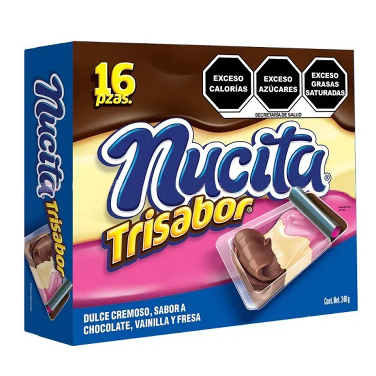 Chocolate Nucita Trisabor 16 PZS