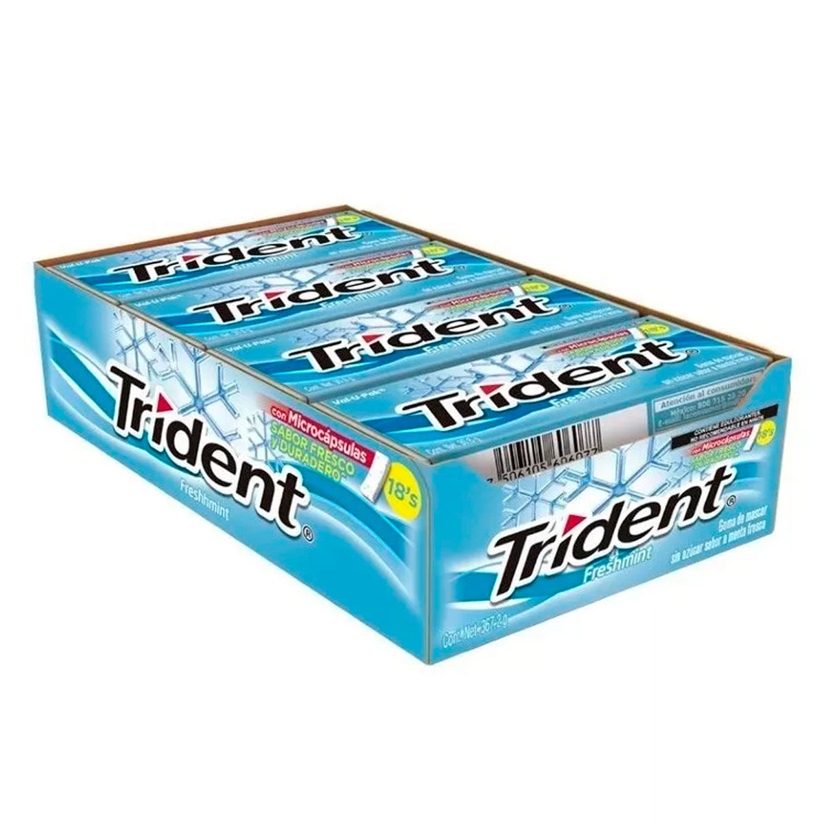 Chicles Trident Fresh Mint 12 PZS
