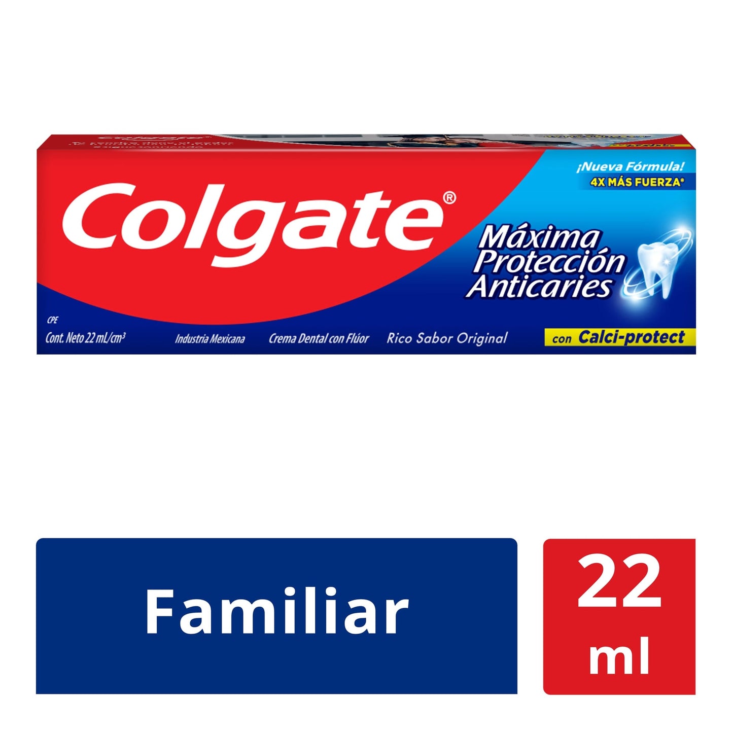 Pasta Dental Colgate Máxima Protección Anticaries 22 ml
