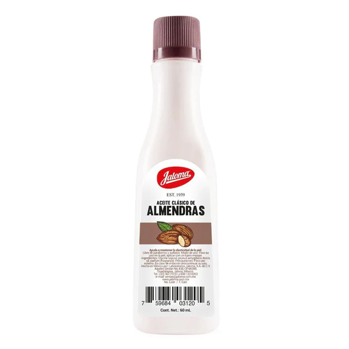 Aceite Jaloma Almendras 60 MLL