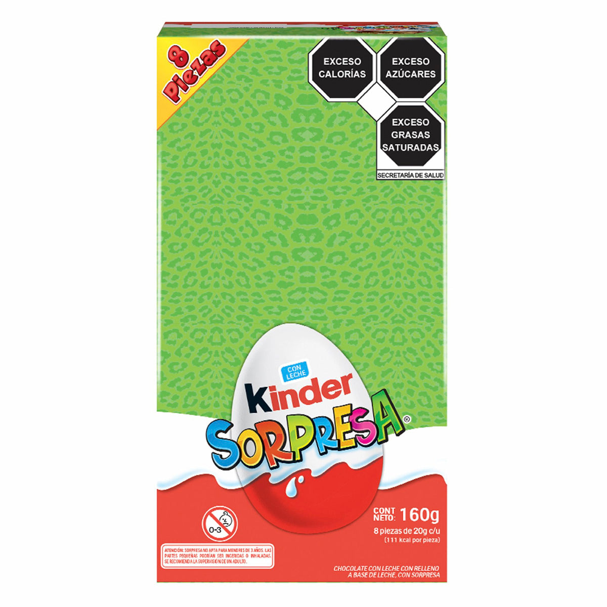 Huevitos Kinder Sorpresa Animales 8 PZS
