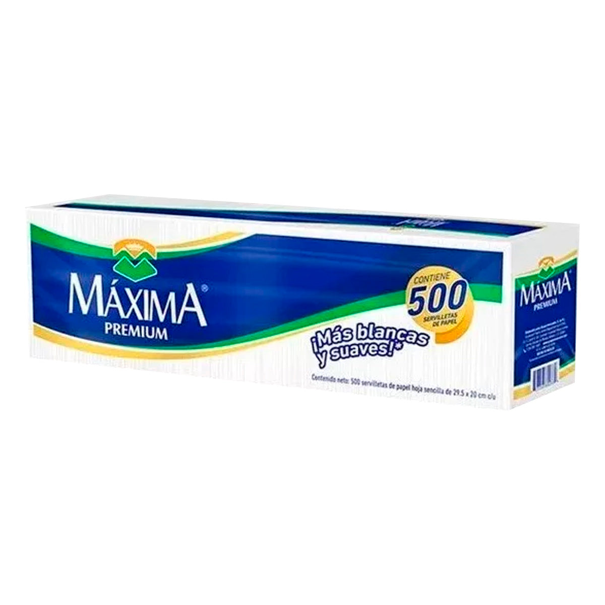 Servilleta Máxima Cuadrada 500 PZS