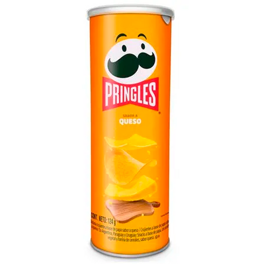 B Papas Pringles Queso N Pringles Queso 124 GRS