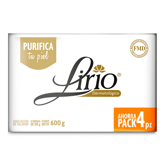 Jabón De Tocador Lirio Dermatológico 150 GRS