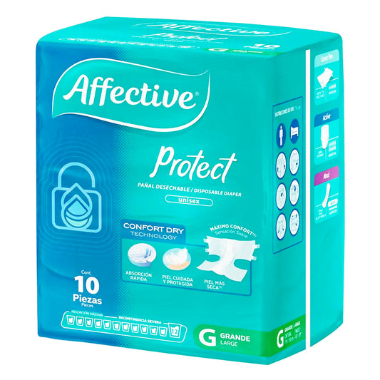 Pañal Affective Protect Gde 10 PZS