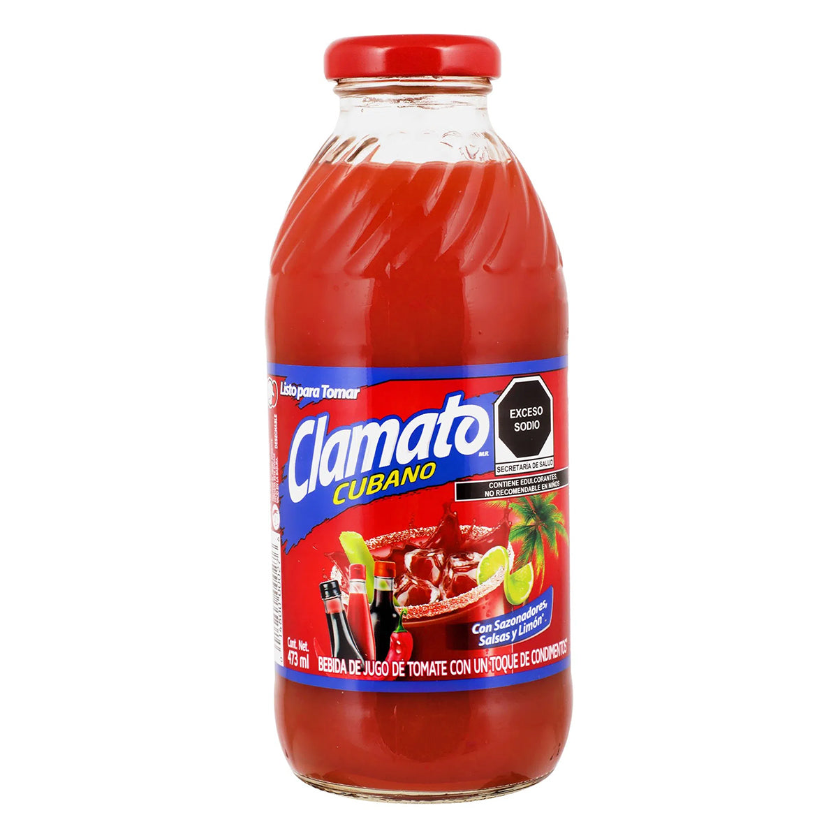 Jugo De Tomate Clamato Cubano 473 MLL