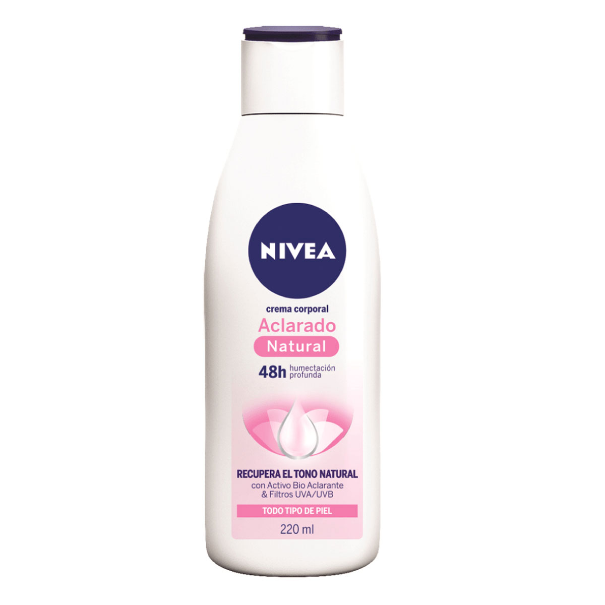 Crema Nivea Body Aclarado Natural 220 MLL