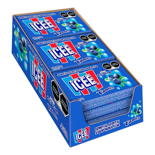 EXH DUL GOMIT ICEE MORA AZUL 50 GRS