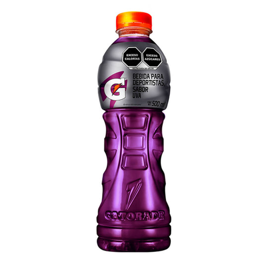 Bebida Rehidratante Gatorade Uva 500 MLL