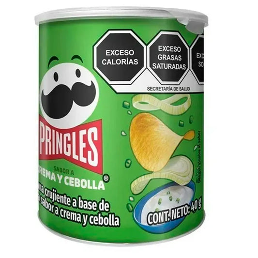 Papas Pringles Crema Y Cebolla 40 GRS