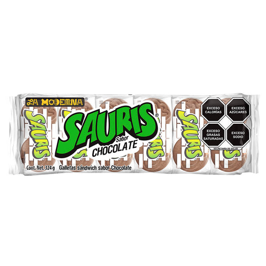 Galleta Moderna Sauris Choco 27 GRS