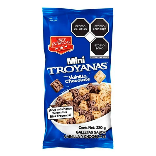 Galleta Mini Troyanas 3 Estrellas Combinado 280 GRS