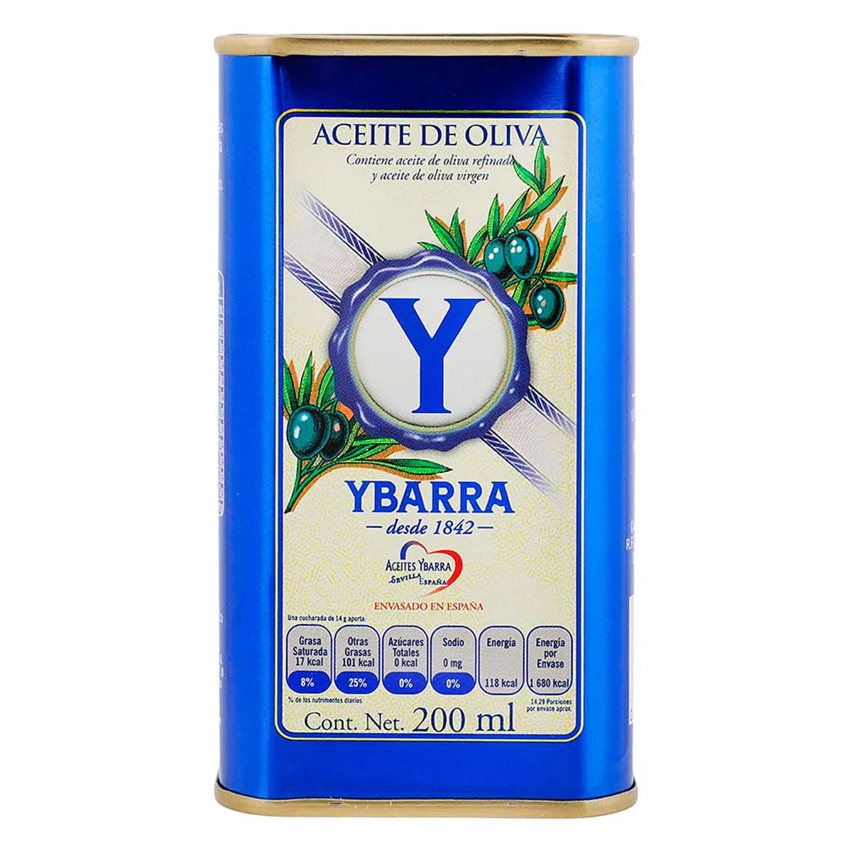 Aceite Ybarra Oliva 200 MLL