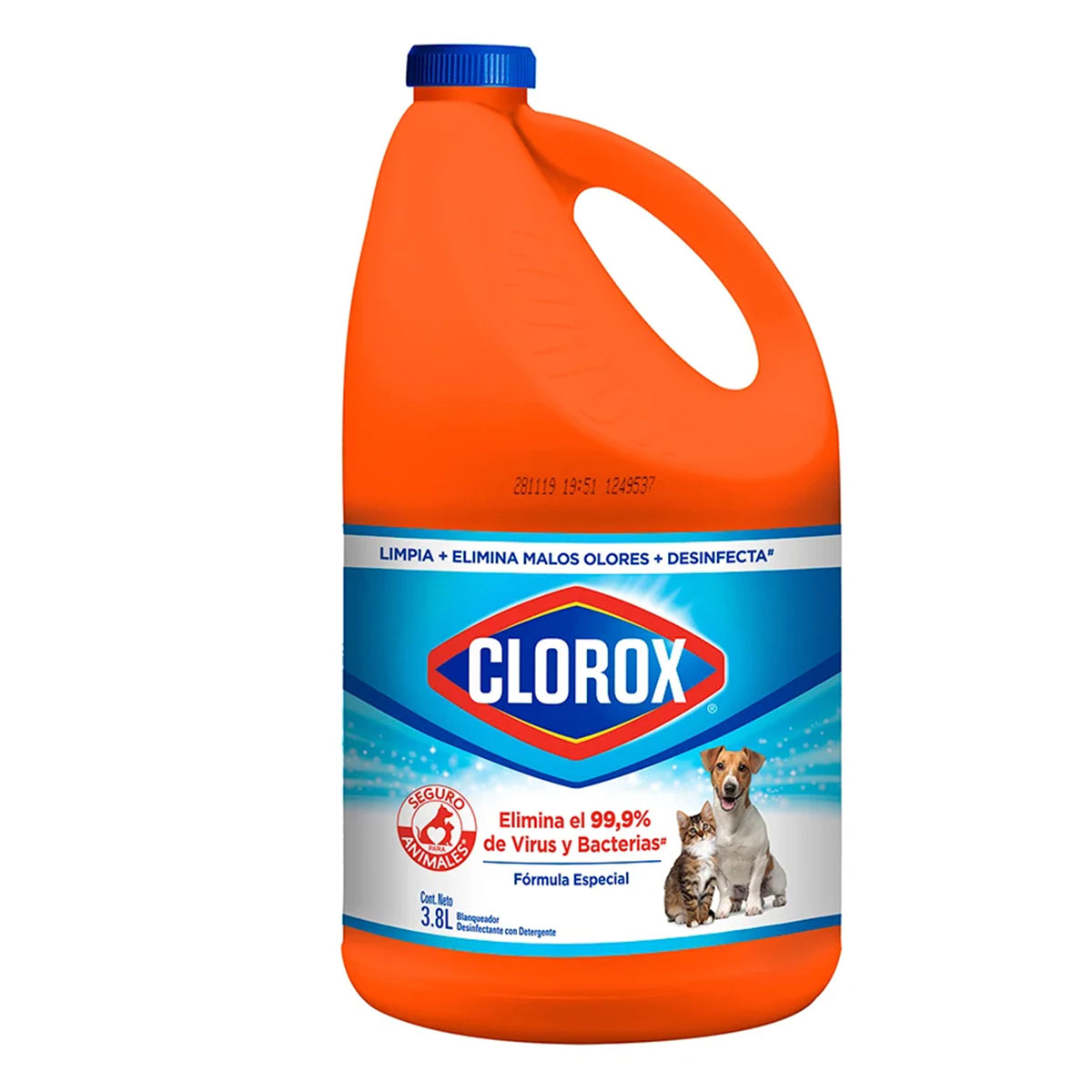 Blanqueador Clorox Mascotas 3.8 LTS