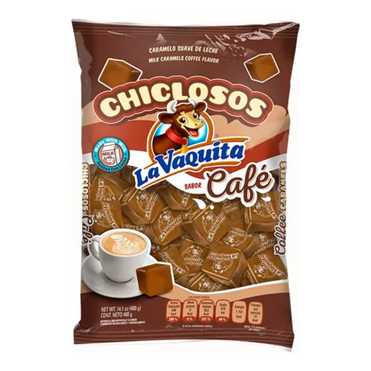 Dulce Chicloso Vaquita Cafe 400 GRS