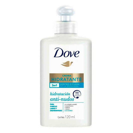 Crema Para Peinar Dove Hidratacion Anti Nudos 120 MLL