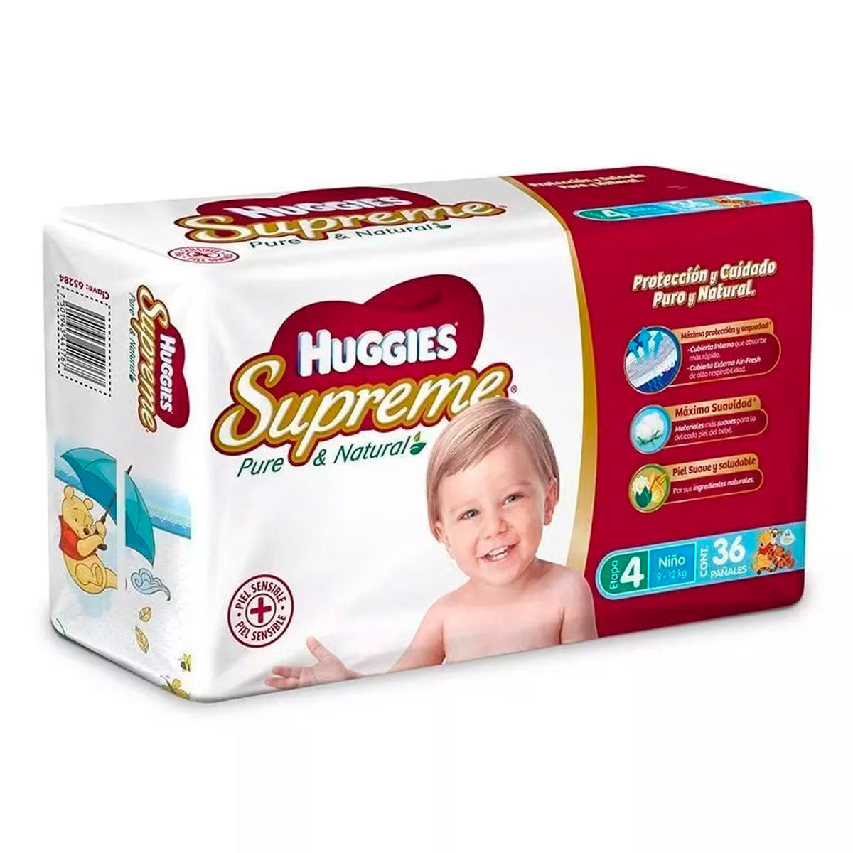 Pañal Huggies Supreme E4 (O) 36 PZS