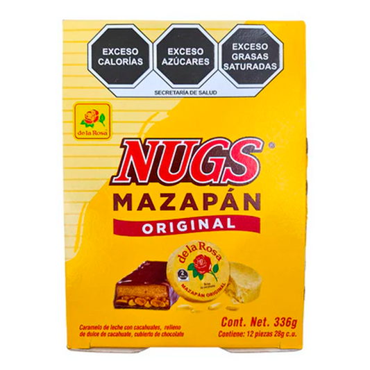 Exh Choco La Rosa Nugs/Mazapan De La Rosa 12 PZS