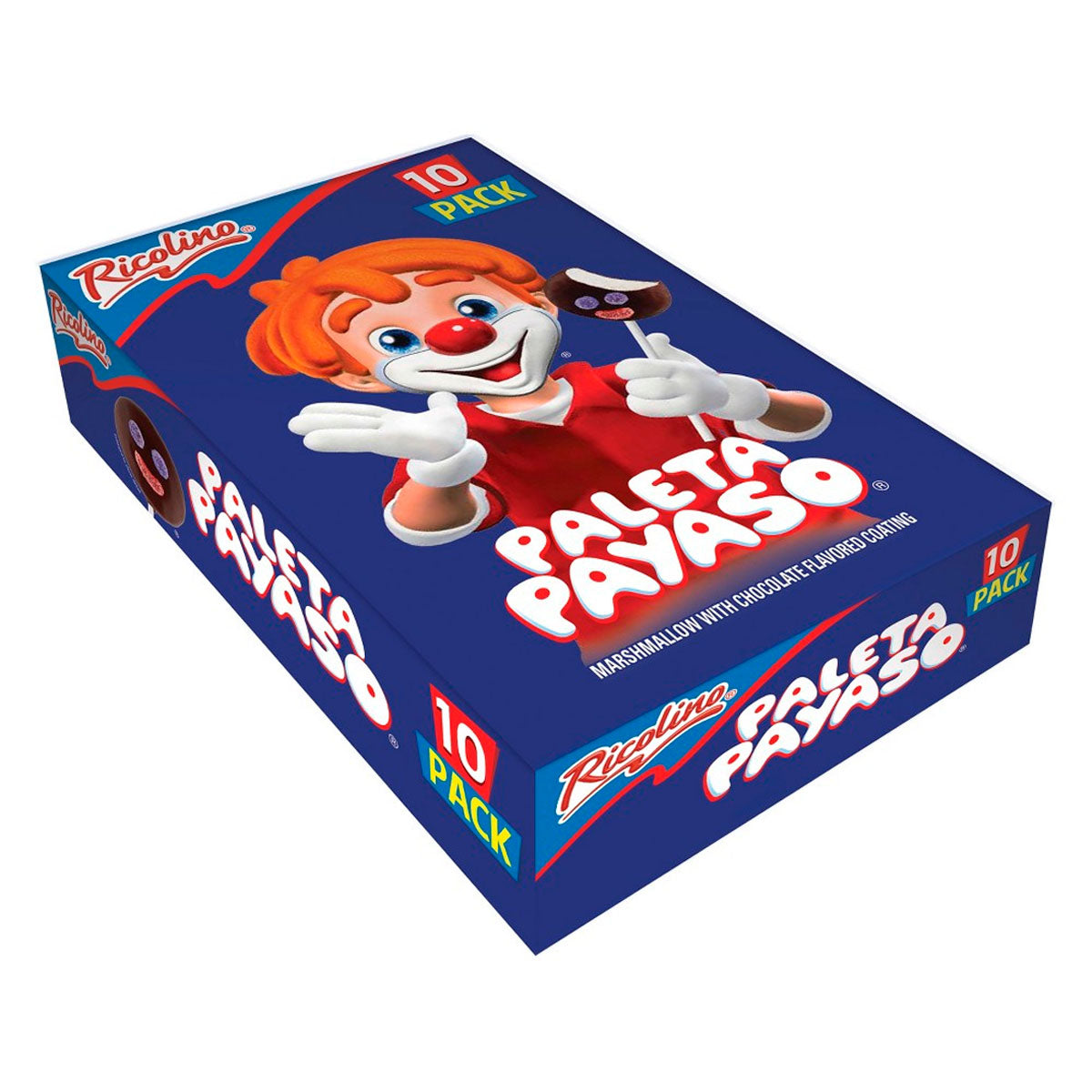 Exhibidor Paleta Ricolino Payaso 10 PZS