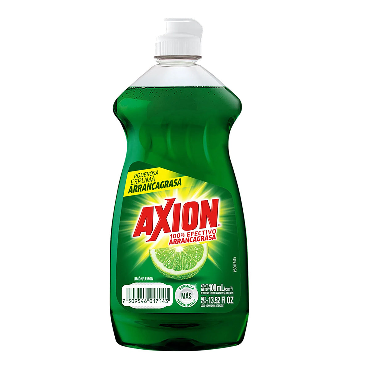 Detergente Liquido Axion Limon+3Pz 400 MLL