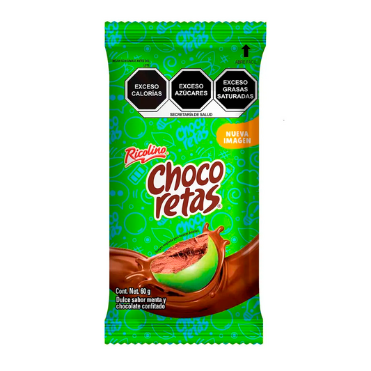 CHOCOLATE RICOLINO CHOCORETAS 60 GRS