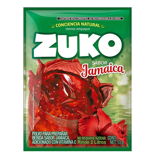 Bebida En Polvo Zuko Jamaica 13 GRS