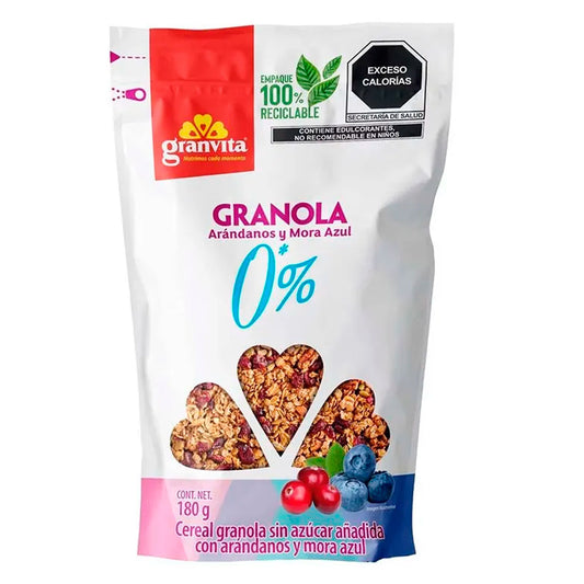 Granola Granvita Arandano 0 Azucar 180 GRS