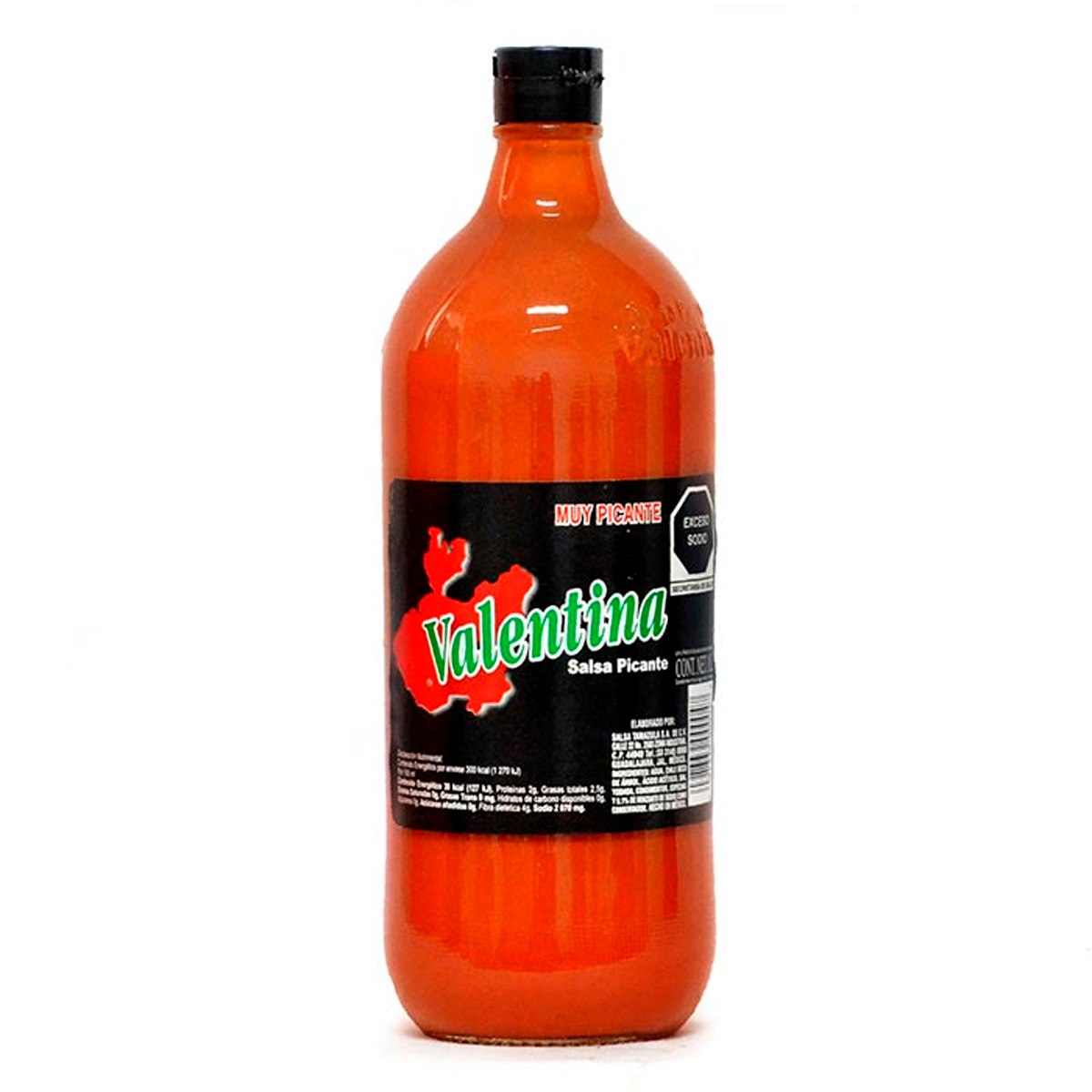 Salsa Picante Valentina Negra 1 LTS