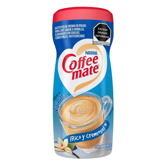 Sustituto De Crema Coffee Mate Vainilla 400 GRS