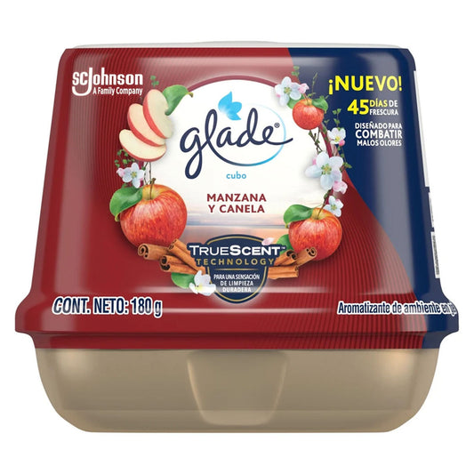 Glade Cubo Manzana Canela 180 GRS