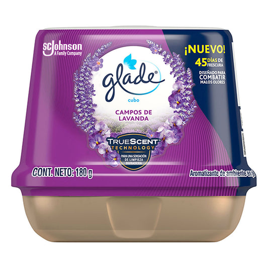 Glade Cubo Campos Lavanda 180 GRS