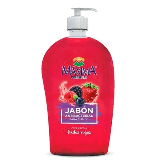 Jabon Liquido Para Manos Maxima Frutos Rojos 500 MLL