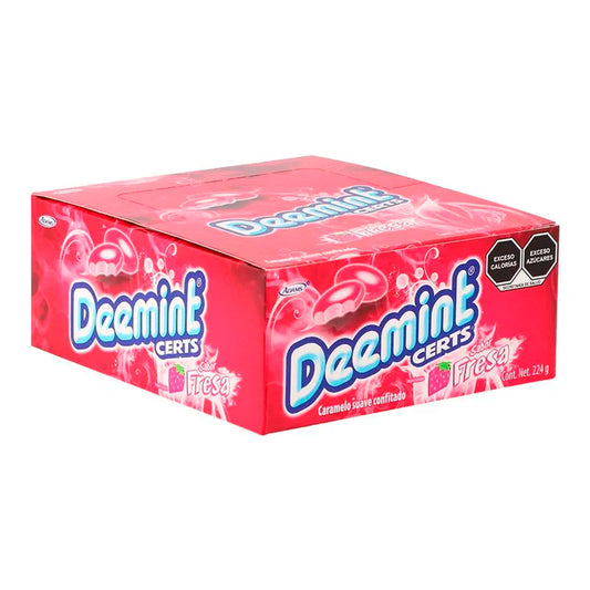 Dulce Deemint Certs Fresa 18 PZS