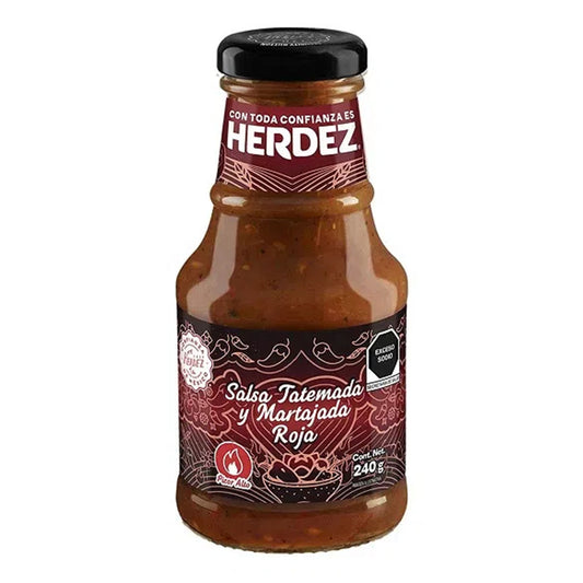 Salsa Herdez Tatemada Y Martajada Verde 240 GRS