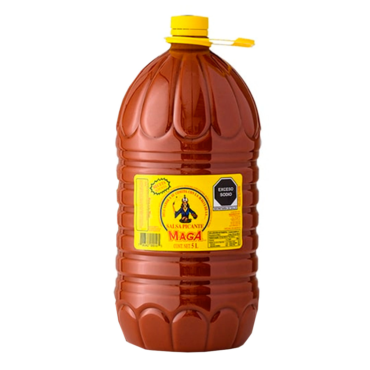 Salsa Maga Amarilla Picante 5 LTS