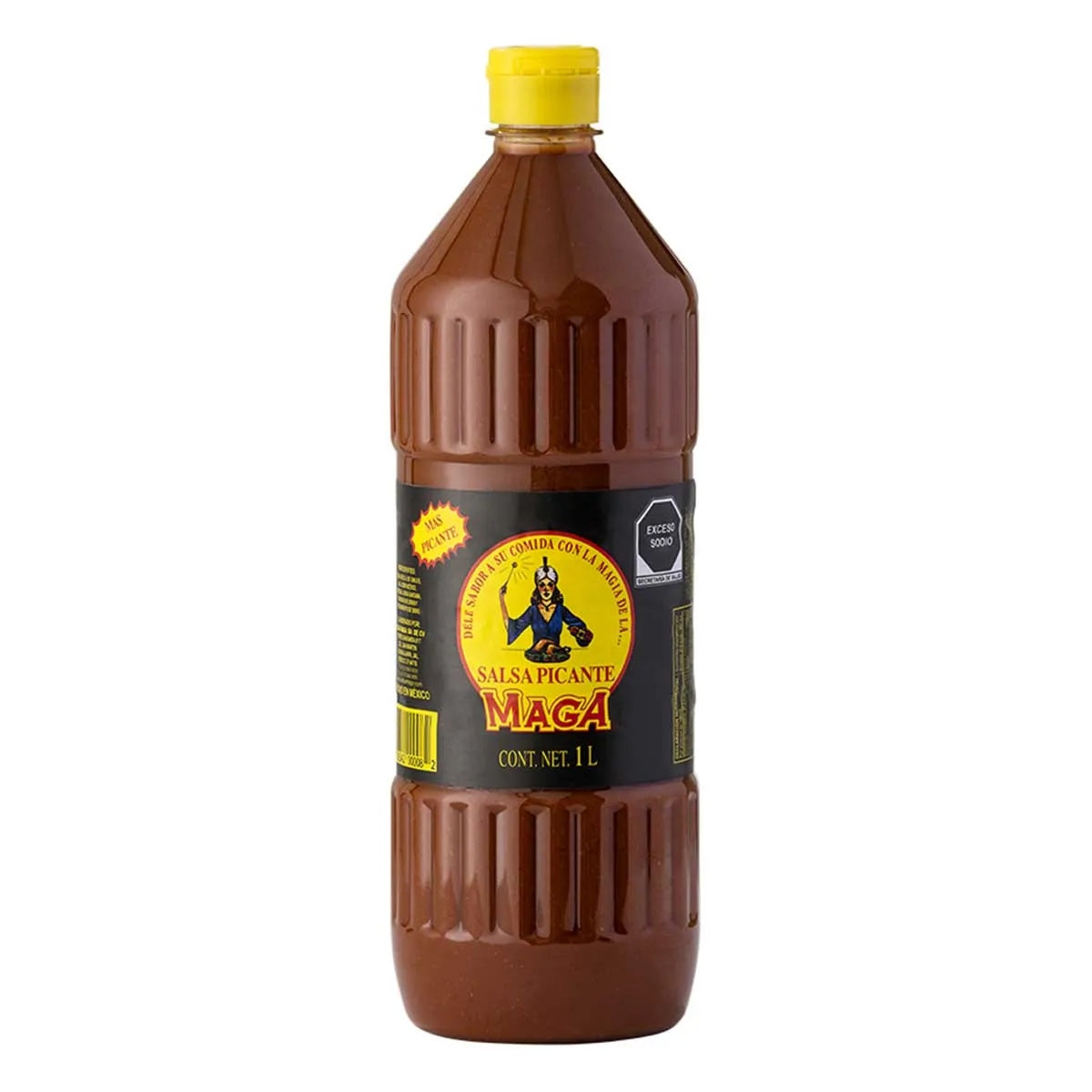 Salsa Maga Negra Picante 1 LTS