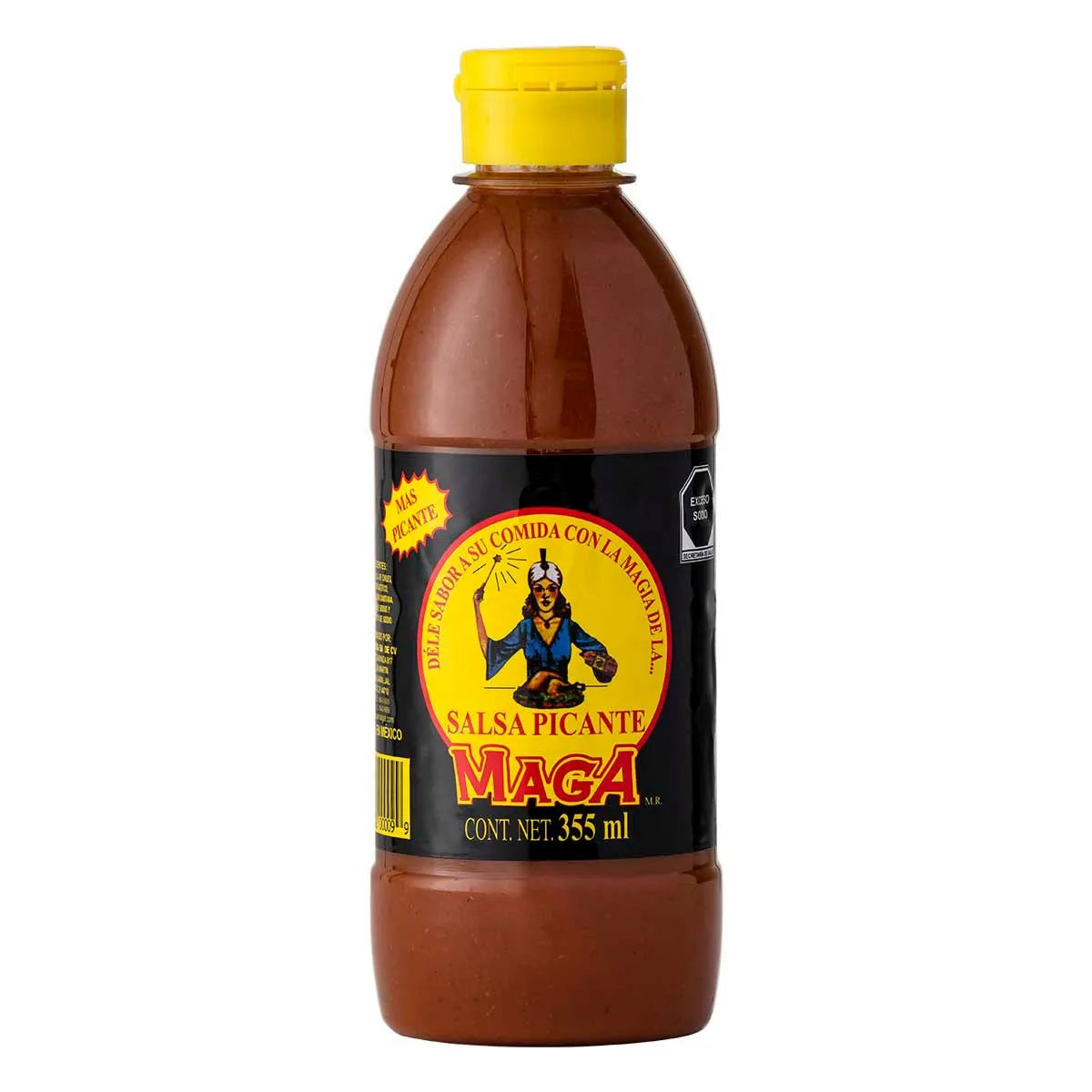 Salsa Maga Negra Picante 355 MLL