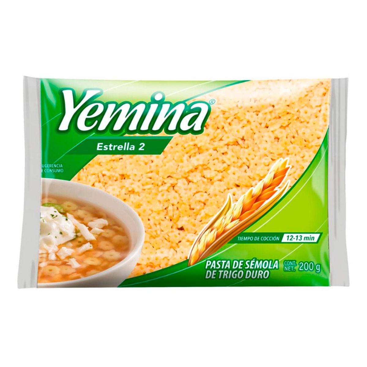 Sopa Yemina Estrella 200 GRS