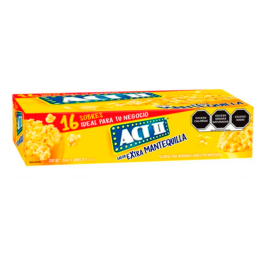 Palomitas Act Ii Mantequilla Extra 80 GRS