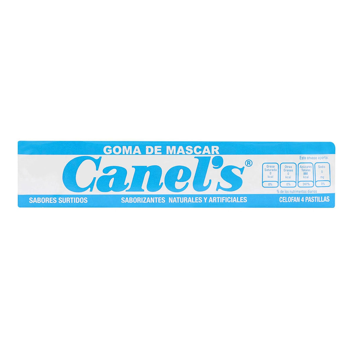 Exhibidor Chicle Canel's 4s 60 PZS