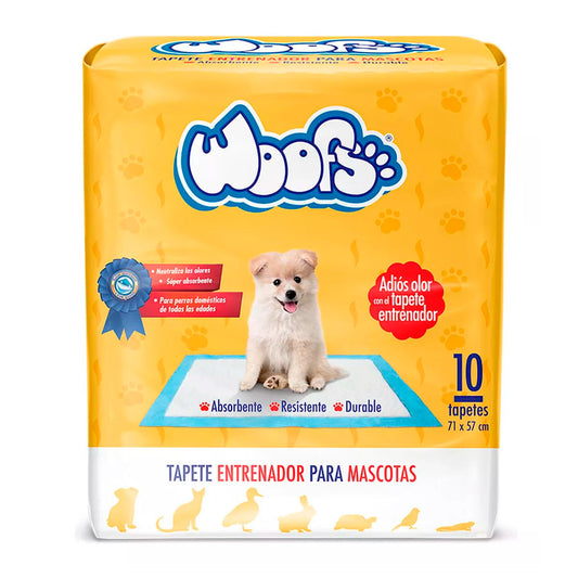 Tapete Entrenador Para Mascota Woofs 10 PZS