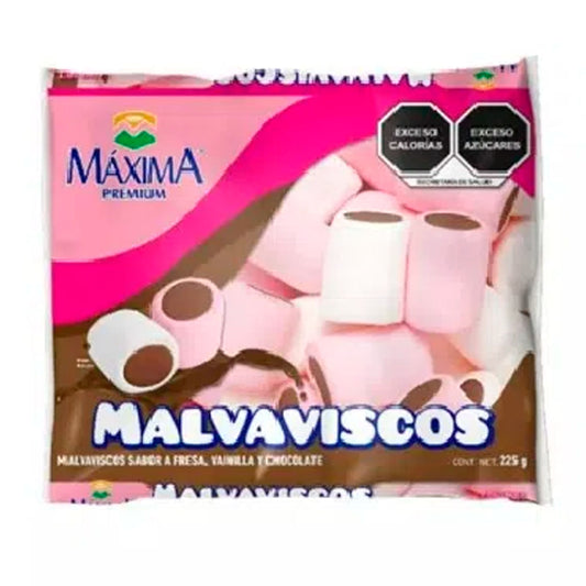 Malvavisco Maxima Relleno de Chocolate 225 GRS